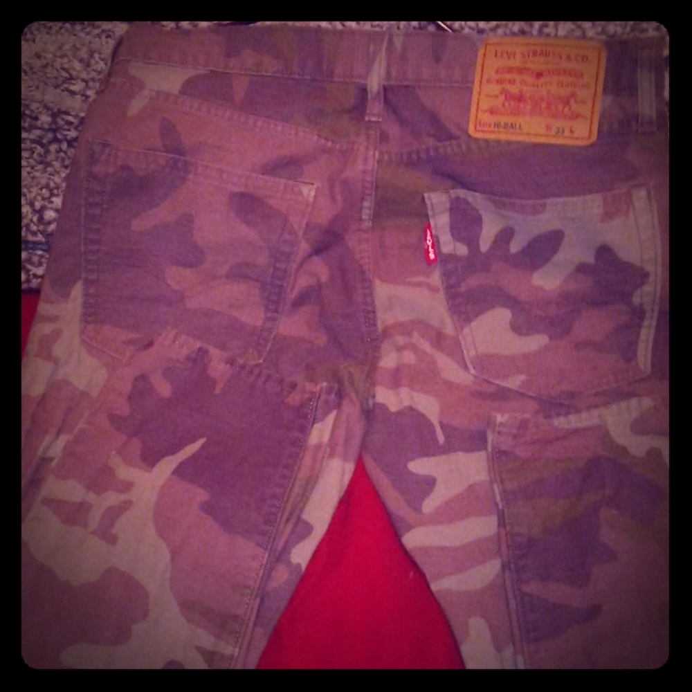 Mens camouflage pants